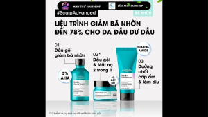 Dầu gội LOréal Professionnel Scalp Advanced giảm gàu cho mọi loại tóc  500ml (anti-pelliculaire Dandruff)
