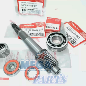 As Pully Puly Puli Belakang Honda Vario 125 Techno KZR Bearing 6204 Lahar 6002 Bambu Laher Set Poli