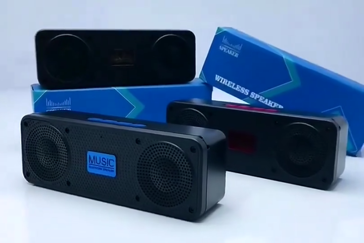 Bluetooth mudah alih 5.0 Pembesar Suara Bluetooth Pembesar Suara Tanpa Wayar BASS Stereo 9D Speaker HiFi Subwufer Bar Bunyi Pemain Muzik Wayarles Kuat Pembesar Suara Luar Pembesar Suara Bluetooth Tanpa Wayar