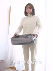 Extra Large Waterproof Foldable Dirty Clothes Basket Laundry Basket Storage Box
