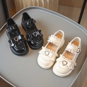 Girls Small Leather Shoes Soft-soled Western Style Spring Childrens Shoes Girls Princess Shoes Korean Style Fashion Performance Shoes