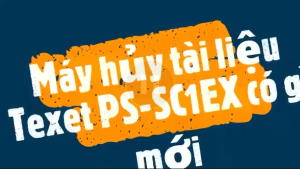 Máy hủy tài liệu 8L -10L - 12L Texet SC-10N (Đen) (Bảo hành 12 tháng)