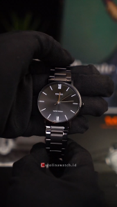 Jam Tangan Pria Casio General MTP-VT01B-1B Black Dial Black Stainless Steel Band