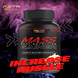 META NUTRITION Mass Gainer 2.2 lbs / 1kg Mass Protein Powder Chocolate Butterscotch / Vanilla Butterscotch