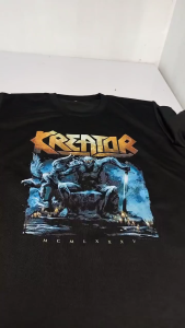 T-shirt Kaos Musik Band KREATOR | Kaos Distro Pria | Kaos Keren