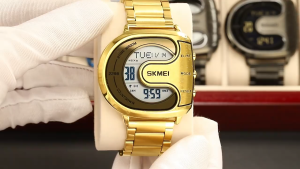 SKMEI 2298 Jam Tangan Pria Digital Tali Stainless Tahan air Jam Tangan Pria Berwarna Silver Dan Hitam - Lazada