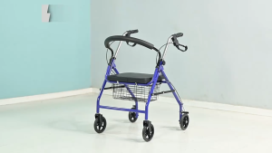 รถเข็นผยุงเดิน 2IN1 ช่วยพยุงเดินและนั่งพักได้/ช่วยเดิน รถเข็นผู้สูงอายุ