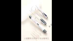 LED Baby Ear Cleaner Spoon Infant FlashLight Earpick with Magnifier Ear Wax Removal Endoscope Ear Care Tools