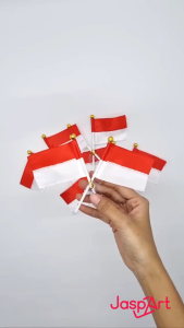 BENDERA MERAH PUTIH HUT RI BENDERA MOTOR BENDERA MOBIL DEKORASI KEMERDEKAAN