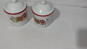 HATAYASHOP - Mug Enamel Motif Bunga & Mug Enamel Murah