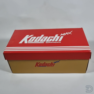 Sepatu Kodachi Max Internasional Sneakers Pria Hitam Merah Size 37-43