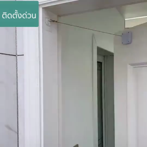 2 สี อัตโนมัติ ปิดประตู ตัวช่วย ตัวดึง 2 สี ติดตั้งง่าย