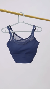 FitYoga Sports bra shockproof non-steel ring gathered running training clothes yoga fitness tank top beautiful back