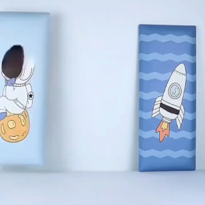 6Pcs 20*50cm Thickened Anti-Collision Wall Stickers for Babies & Kindergartens