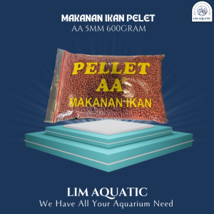 Makanan Ikan Pelet Aa 5mm 600gr Pelet Koki Makanan Koi