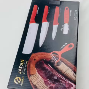 SKU316 - Bộ dao nhà bếp nhật bản 5 món dao bếp chất liệu thép không rỉ sắc bén bền đẹp