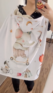GUGUGAGA - Minky Series | Selimut On the Go Bayi - 3 in 1 Travel Baby Blanket