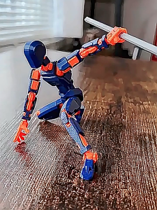 Bisa COD Dummy 13 Action Figure Articulated 3D Printed Statue Toys Kids Adults Parent-Children /Manekin 3D Movable Mannequin Dummy13 Mainan Pergeseran Bentuk Bergerak Multi-Sendi