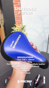 MOB Shredder BMX Saddles