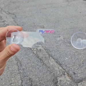 Car RFID Holder Acrylic Pemegang RFID Kereta (Tinted / No Tinted Windscreen also can scan) TnG Smart