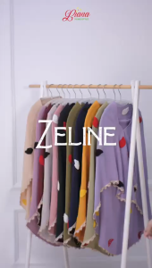 Jilbab Instan Bergo Crinkle Zeline By Liana Hijab by MOSLEMWEAR