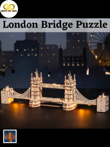 3D DIY Puzzle London Bridge Big Ben Robotime Premium Unique Valentine Birthday Anniversary Christmas Gift Present 立体