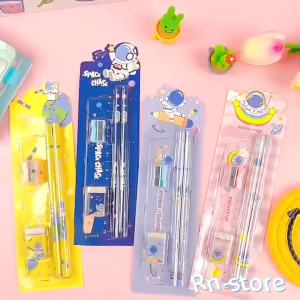 5in1 / 8in1 Childrens Pencils Stationary Set School Supplies Stationary Set For Kids Gift Box
