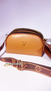 Store Zidan Collection - Naura Bag Tas Selempang Wanita 3 Ruang Resleting Fashion Korea