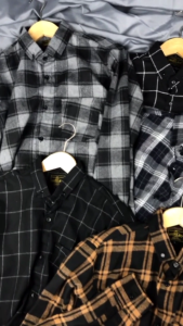 Kemeja Lengan Panjang Pria Bahan Flanel Impor Distro Kemeja Kotak Kotak Pria Lengan Panjang