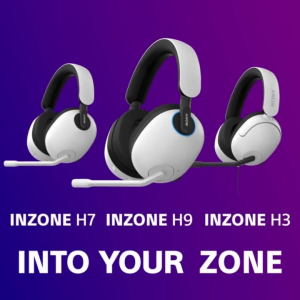 Sony INZONE H3 Wired Gaming Headphones Headset With Boom Mic & 360 Spatial Sound