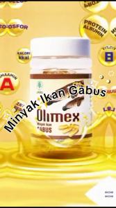 Olimex Albumin Kapsul Ikan Gabus - Suplemen Pemulihan Luka & Memperkuat Tubuh 60 Kapsul
