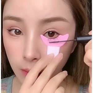 Khuôn Kẻ Mắt / Mascara Hình Chữ Y Bằng Silicon Mềm Có Thể Tái Sử Dụng Cho Người Mới Bắt Đầu-NIEVE