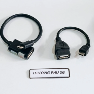 Cáp OTg chuẩn Micro USB (Dùng cho điện thoại máy tính bảng...)