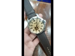[Promo] Jam Tangan Pria FS ME3119 / ME 3119 Pilot 54 Automatic Brown Leather Original Garansi 2 Tahun [✔COD][100% Authentic]