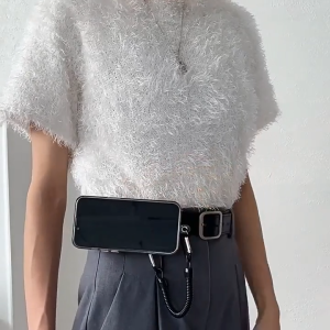 Điện thoại di động kẹp từ tính mới Giá để điện thoại kẹp Sáng Tạo-on di động giá để điện thoại Giá để điện thoại di động từ tính với dây buộc lò xo có thể thu vào để giải phóng đôi tay của bạn