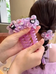Ikat Rambut Spiral KDP: Aksesoris Rambut Anak & Wanita