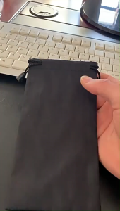 MI-C1147 Tempat Kacamata Kain Sarung Kacamata Tas Serut Portable / Kantong Tempat Kacamata Wanita