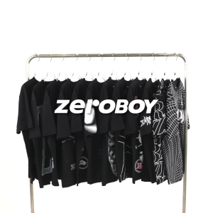 ZEROBOY - OVERPRINT เสื้อปริ้นสกรีน สีขาว & สีดำ