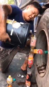 Corong Teleskopik Pengisian Minyak & Aksesoris Mesin Bensin