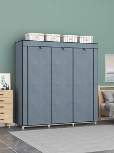 IDEAL ตู้เสื้อผ้า 70/90/105/118CM ตู้เสื้อผ้ามัลติฟังก์ชั่น จุได้มาก มัลติฟังก์ชั่ ตู้เสื้อผ้าผ้า ราวแขวนผ้า ชั้นวางของอเนกประ มีหลายสีให้เลือก