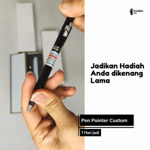 Pen Laser Pointer 4 in 1 - Pulpen Premium Presentasi Proyektor Papan Tulis Laser Merah untuk Presentasi