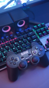 Joystick Stik pc / gamepad usb single hitam kualitas super Gamepad Pc Gamepad Laptop Joystick PC