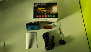 Car Dual-lens Dvr Driving Recorder Dash Cam Video Recorder Night Vision G Sensor 1080p Front Built-in Camera Car Electronics