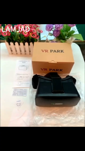 แว่นตา VR 3D แว่นตาเสมือนจริง VRPARK สำหรับ iPhone Android เกมสมาร์ทโฟน เสมือนจริง ประสบการณ์ 4K HD VR เล่นเกมส์ VR ดูหนัง 3 มิติ แว่นตาภาพยนตร์ Gamepads ใช้ได้กับสมาร์ทโฟนทุกรุ่น ปรับเสียงได้ ความยาวโฟกัสที่ปรับได้