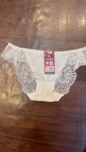 Jobelli Women Lace Intimates Briefs Set with Elasticated Waistband and Bow Detail