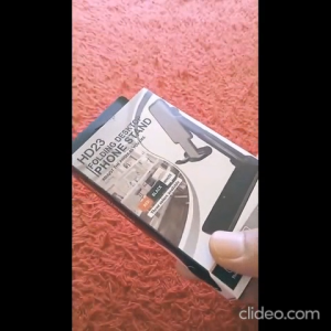 Folding Dekstop Phone Stand HD-23 / Phone Holder Lipat Stand HP