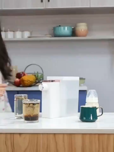 ONEHOME Smart Instant Hot Water Dispenser Home Desktop Water Dispenser Mini and Portable Tea Making Bar One-button Inteligent Speed Heating 4-stage Temperatura Electric Kettle 3s Fast Heat Mini Portable Water Dispenser / Electric Kettle Air Panas