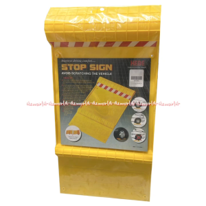 Hebe Stop Sign Alat Penganjal Roda Mobil Tanda Berhenti Parkir Avoid Scratching The Vehiclee Stopper Hebbe