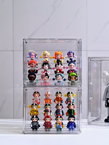 Acrylic Display Box Popmart Display Case Blind Box Pop Mart Storage Figurine Organsier