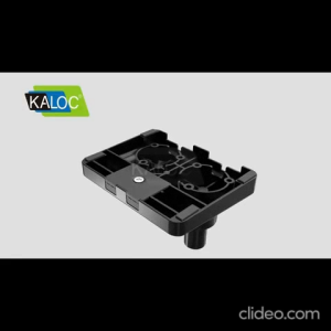 KALOC DS110-2 17-35 inch Double Dual Monitor TV Stand Bracket Gas Strut Desktop Mount Bracket (Load:10KG) [MODEL:TVB-KLC-DS110-2/B]